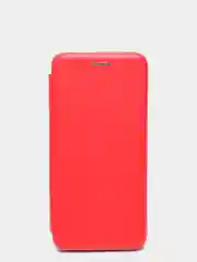 Красный чехол-книжка для Xiaomi Redmi Note 10 /  Redmi Note 10S / Poco M5S