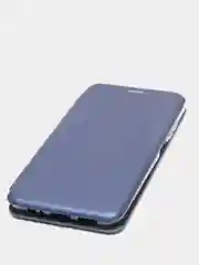 Синий чехол-книжка для Xiaomi Redmi Note 10 /  Redmi Note 10S / Poco M5S