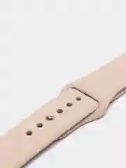 Бежевый меланж ремешок для Apple Watch, силиконовый