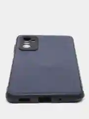 Темно-синий чехол Samsung Galaxy M52, Самсунг Галакси М52 силиконовый, под кожу