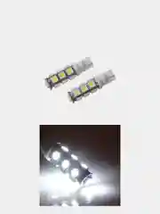 Белый светодиодная автомобильная LED лампа W5W T10, для ДХО и габаритных огней