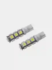 Белый светодиодная автомобильная LED лампа W5W T10, для ДХО и габаритных огней