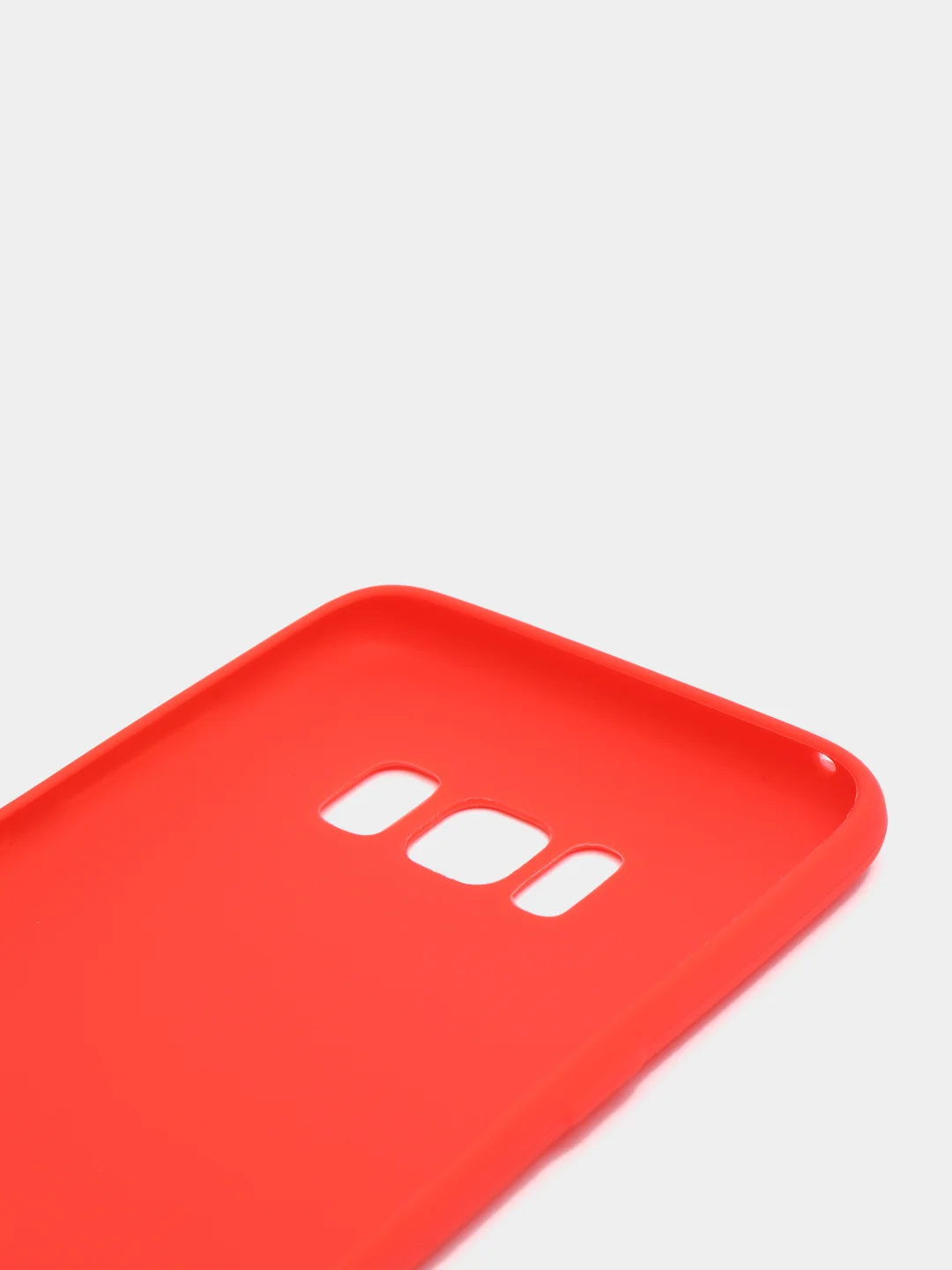 Красный чехол Samsung Galaxy S8, Самсунг Галакси С8 силиконовый