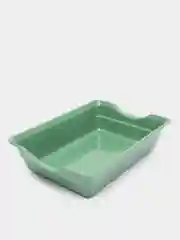 Зеленый лоток / туалет для кошек глубокий без сетки
