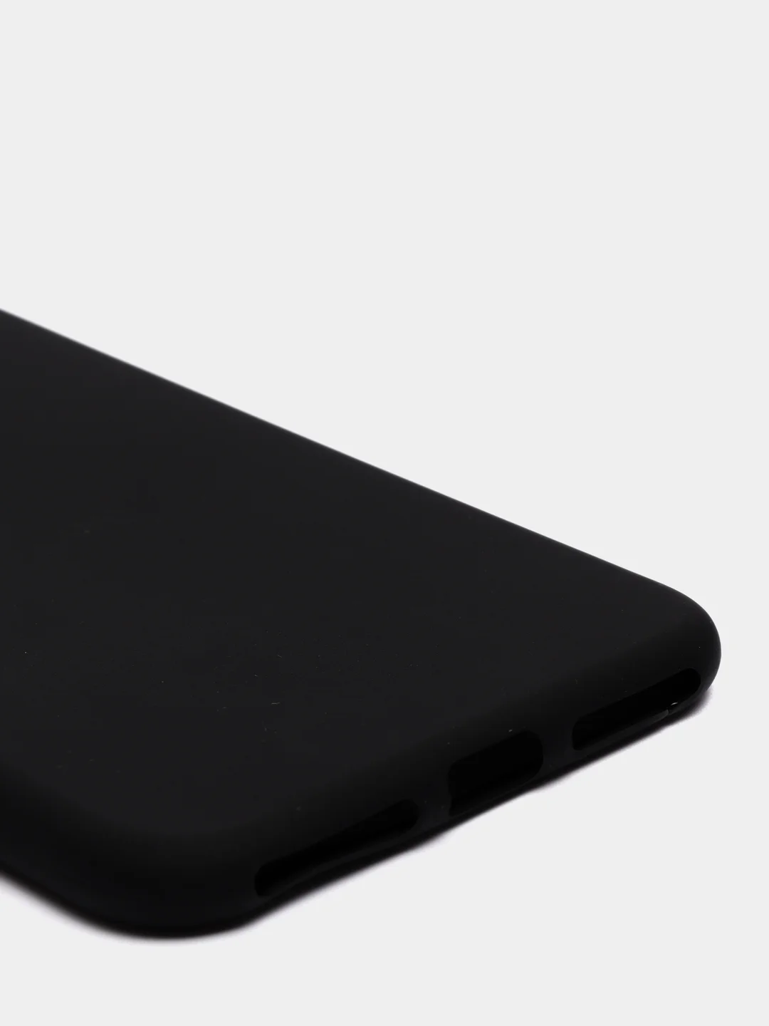 Силиконовый чёрный чехол iPhone 5 5S SE 2020 6 Plus 6S Plus 7 8 Plus X XS XR 11 Pro Max