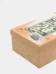 Бирюзовый коробка подарочная на 23 февраля