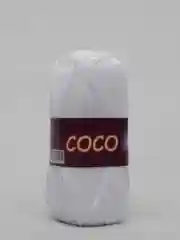 Белый пряжа Коко Вита Coco Vita cotton 100 % мерсеризованный хлопок, 50г 240м