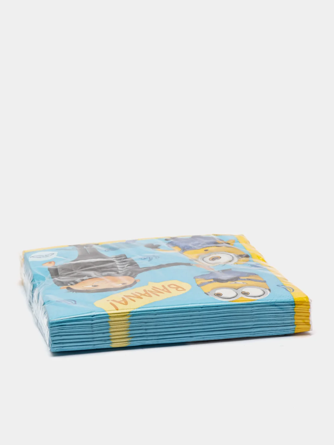 Салфетки бумажные трехслойные Minions 2, 3D-дизайн, 33 х 33 см, 20 штук