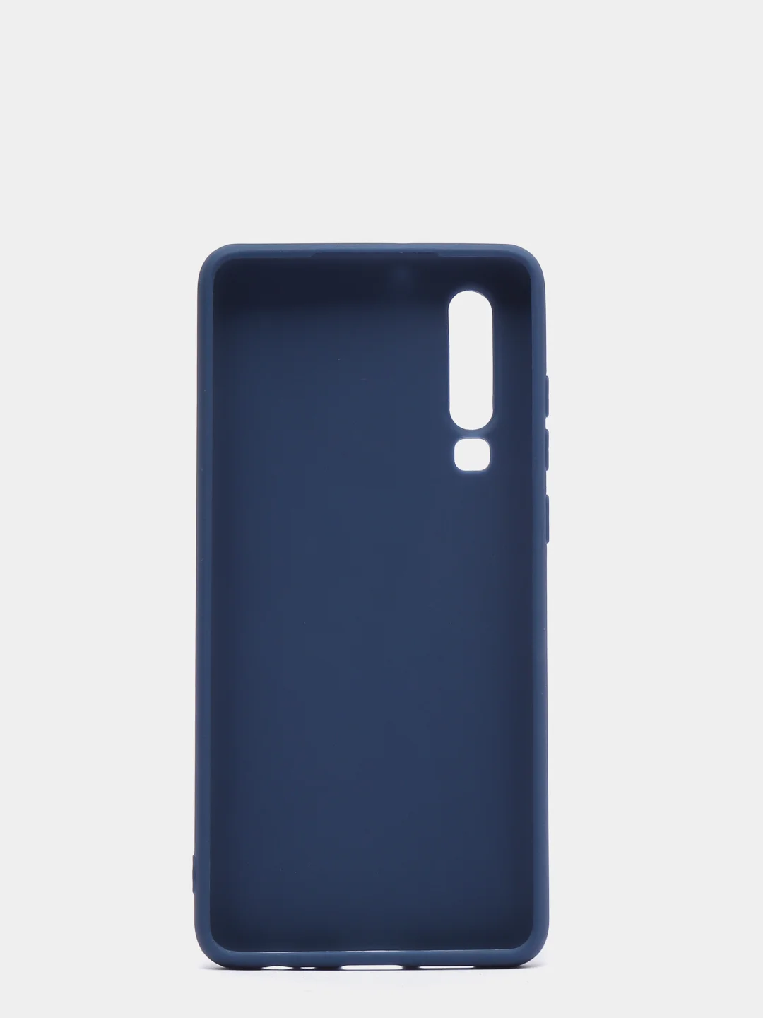 Синий чехол для Huawei Р10 / Р30 / Р30 pro силиконовый, 7 цветов