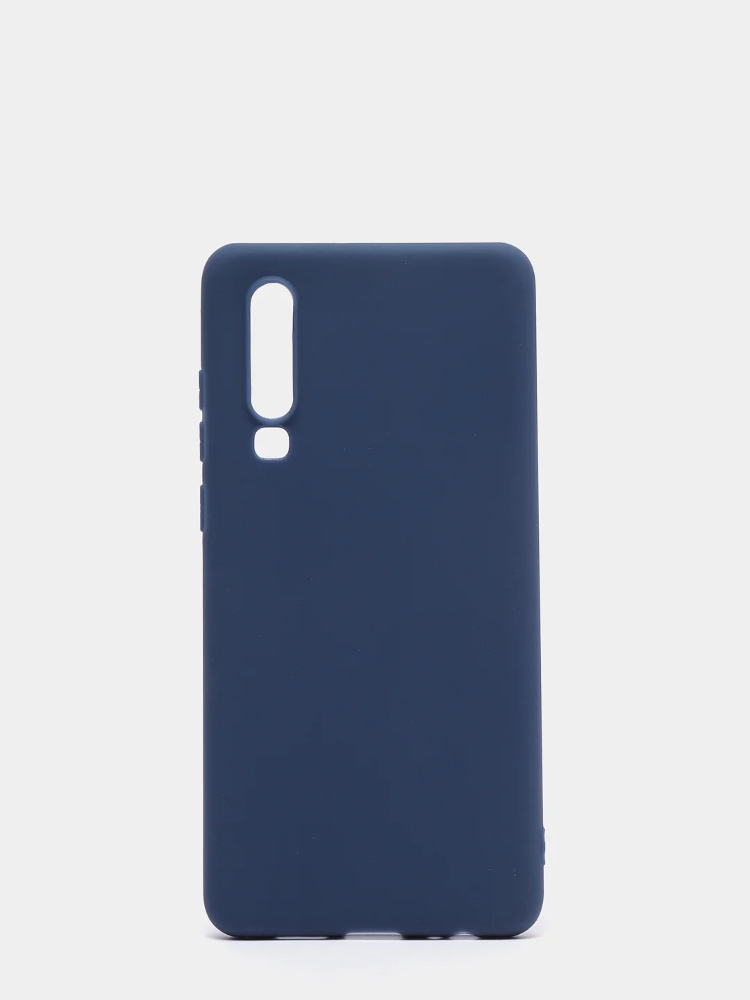 Синий чехол для Huawei Р10 / Р30 / Р30 pro силиконовый, 7 цветов