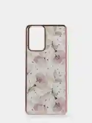 Кремовый чехол Xiaomi Redmi 10, Сяоми Редми 10 силиконовый мраморный рисунок