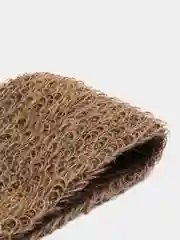 Карамельный мочалка для тела из джута