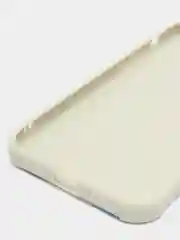Голубой кожаный чехол для
