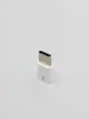 Белый переходник адаптер micro usb type c