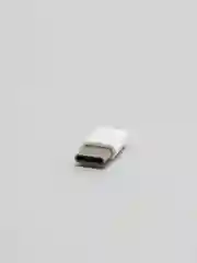 Белый переходник адаптер micro usb type c