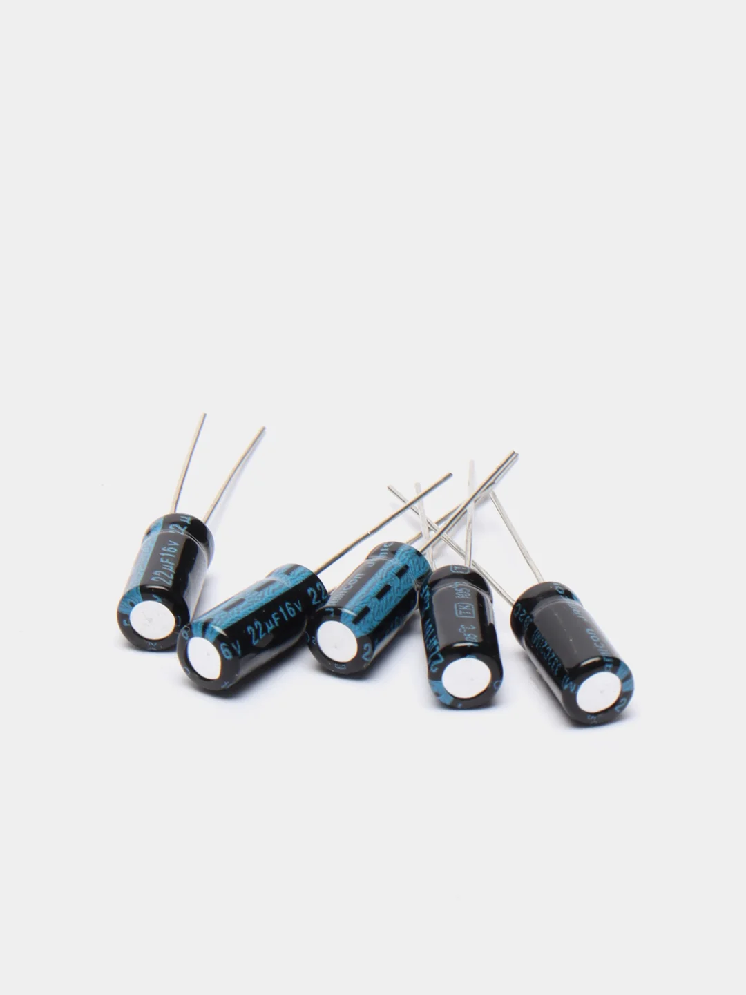 5 штук 22мкФ 16в Конденсатор электролитический 22UF 16V 105C 5х11 TK JAMICON