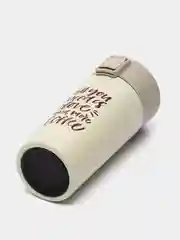 Бежевый термокружка All you need
