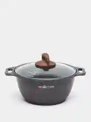 Кастрюля со стеклянной крышкой "Granit Ultra Induction" , 2 л, Blue