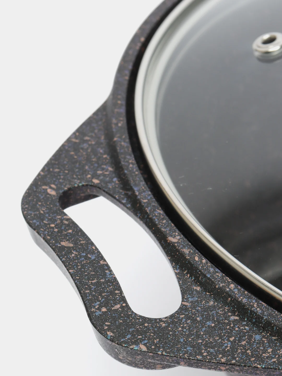Кастрюля со стеклянной крышкой "Granit Ultra Induction" , 2 л, Blue