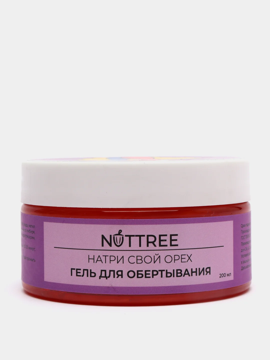 NUTTREE / ГЕЛЬ ДЛЯ ГОРЯЧЕГО ОБЕРТЫВАНИЯ
