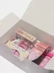 Вишнёвый косметика для тела в коробке с бантом, 22*15*10 см