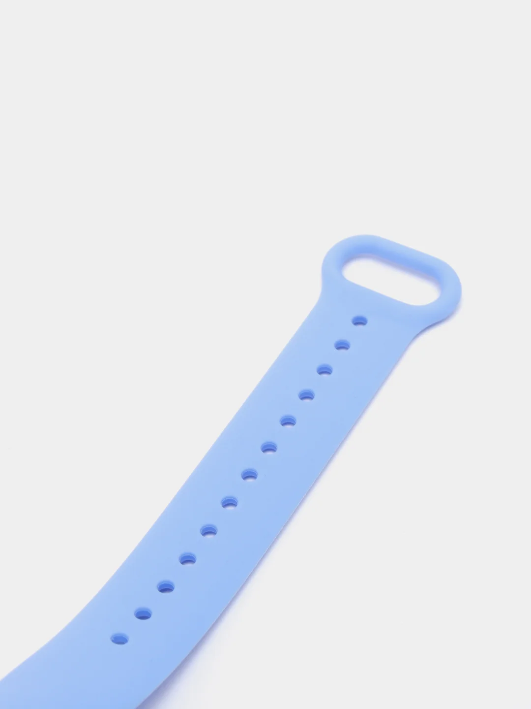Голубой силиконовый ремешок для Xiaomi Mi Band 6, Mi Band 5, ми банд 5/6