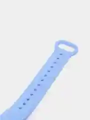 Голубой силиконовый ремешок для Xiaomi Mi Band 6, Mi Band 5, ми банд 5/6