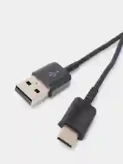 Тёмно-серый кабель Samsung USB Type-C, 100 см, USB Type-C черный, без быстрой зарядки, стандарт