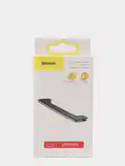 Серебряный автомобильный ароматизатор Baseus Metal Paddle
