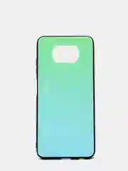 Бирюзовый чехол градиент Xiaomi POCO X3