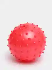 Красный мячик массажный Ежик