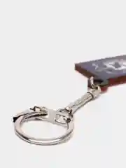 Белый брелок деревянный "Гарри Поттер"