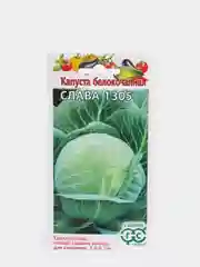 Семена Капуста белокочанная "Слава 1305", среднеспелая