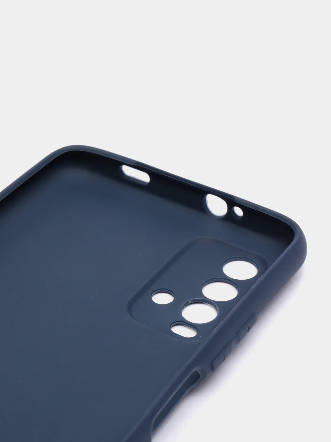 Темно-синий силиконовый чехол для Xiaomi Redmi 9T (Сяоми редми 9Т)