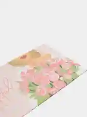 Оливковый конверт для денег, 16,5 х 8 см, микс
