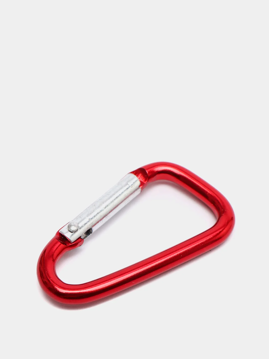 Красный карабин на чехол для беспроводных наушников AirPods 1/2/3/Pro i9S/i10/i11/i12