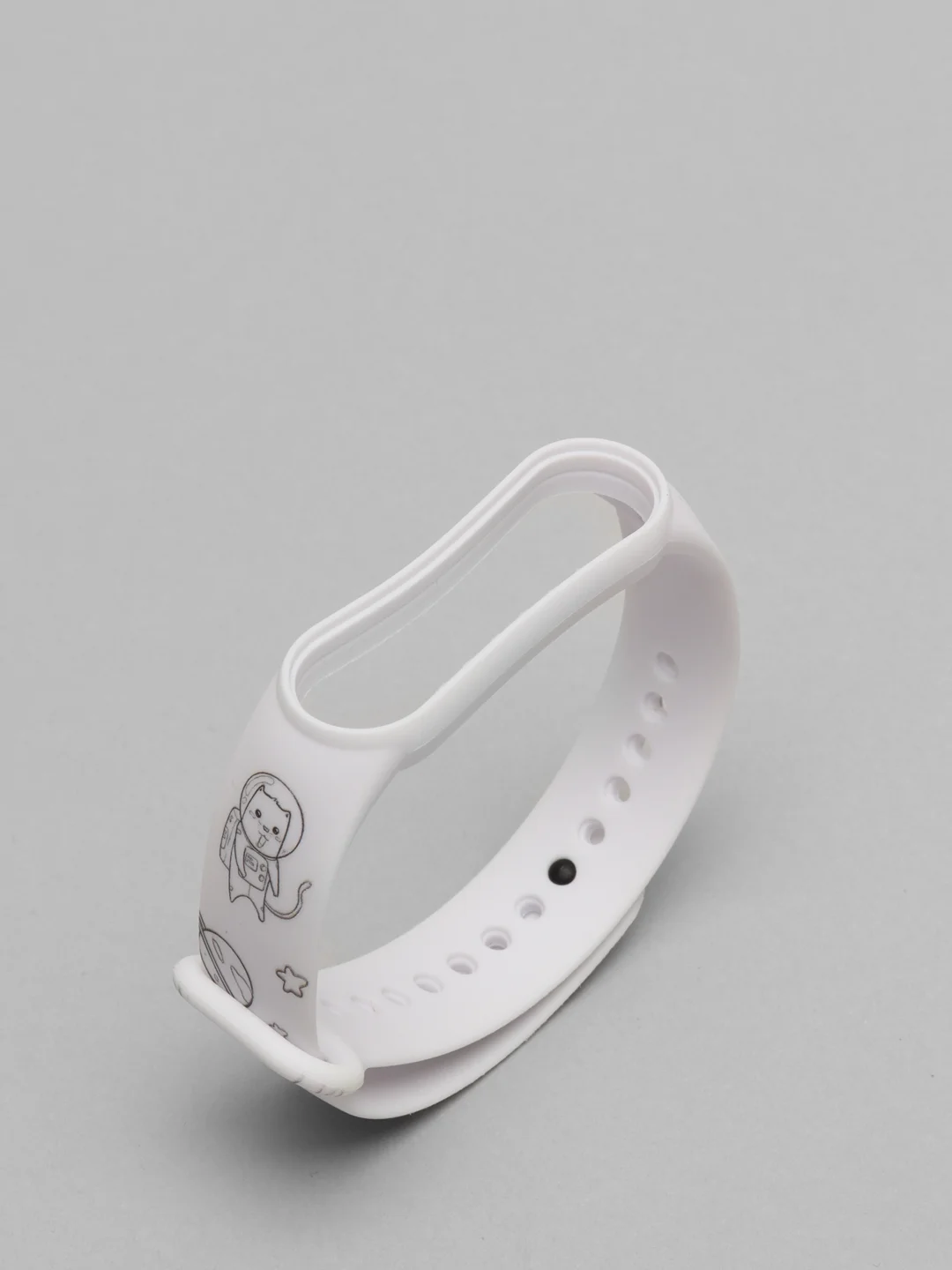Серебряный ремешки с рисунком для Xiaomi mi Band 5