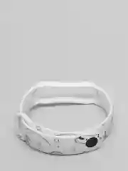 Серебряный ремешки с рисунком для Xiaomi mi Band 5