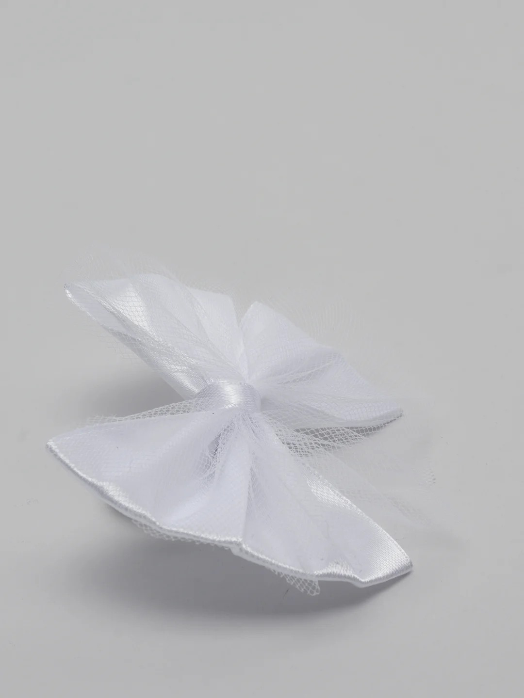 Белый бант  для девочек Ромашка/бант детский Confettini/бант школьный/бант 8 Марта/день рождения
