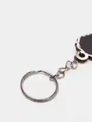 Белый брелок деревянный "Великий из бродячих псов"