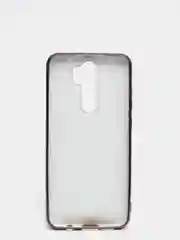 Бежевый чехол Xiaomi Redmi Note 8 Pro, Сяоми Редми Нот 8 Про силиконовый с глянцевой рамкой