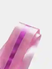 Розовый бант-шар, двухцветный