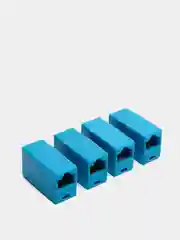 Синий rj45 соединитель муфта