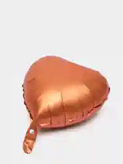 Бежевый меланж матовый воздушный шар "Звезда", "Сердце"