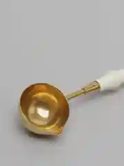 Белый печь и ложка для плавки сургуча, 3 цвета / сургучная печать, штамп / оттиск из сургуча
