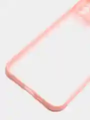 Розовый чехол для телефона iPhone 12   Противоударный Прозрачный матовый
