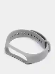 Серый меланж ремешок силиконовый для браслета Xiaomi Mi Band 3, 4