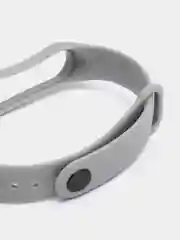 Серый меланж ремешок силиконовый для браслета Xiaomi Mi Band 3, 4