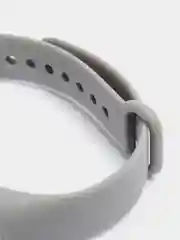 Серый меланж ремешок силиконовый для браслета Xiaomi Mi Band 3, 4