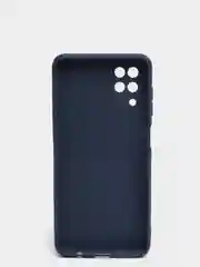 Темно-синий чехол цветной матовый на Samsung Galaxy A12 / Samsung Galaxy M12